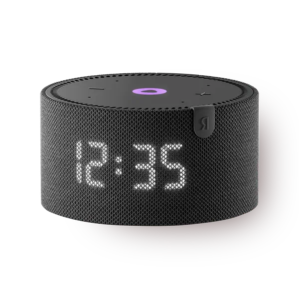 Яндекс Станция Мини с Алисой с часами, чёрный оникс