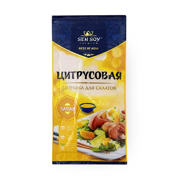 Заправка цитрусовая Sen Soy для салатов