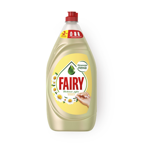 Средство для мытья посуды Fairy Нежные руки ромашка и витамин Е