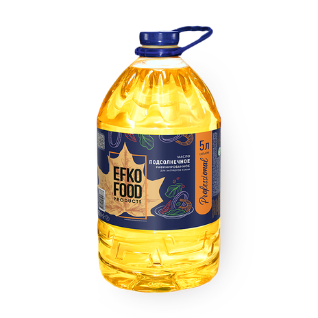 Масло подсолнечное Professional Efko Food рафинированное