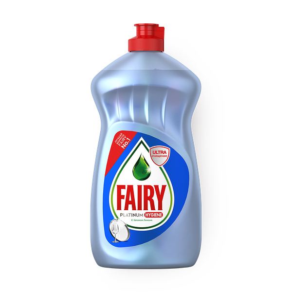 Гель для мытья посуды Fairy Platinum лимон