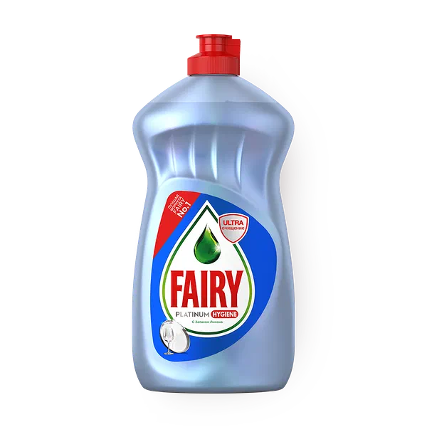 Гель для мытья посуды Fairy Platinum лимон