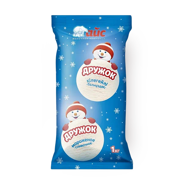 Мороженое сливочное «Дружок» со вкусом ванили 8%