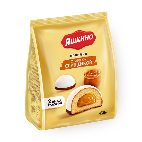 Пряники «Яшкино» с варёной сгущёнкой