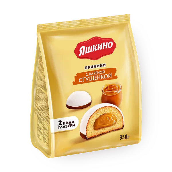 Пряники «Яшкино» с варёной сгущёнкой