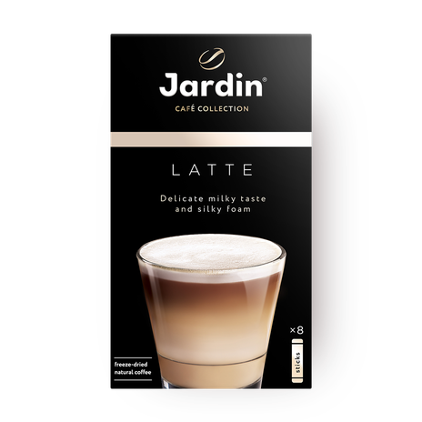 Кофейный напиток растворимый в стиках Latte Jardin порционный