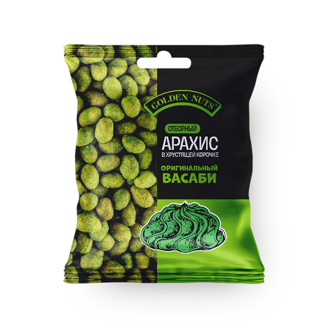Арахис Golden Nuts васаби