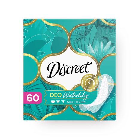 Прокладки ежедневные Discreet Deo Водяная лилия