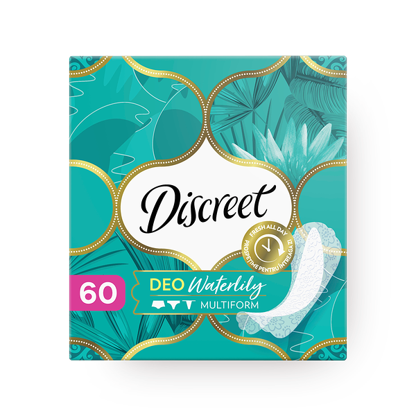 Прокладки ежедневные Discreet Deo Водяная лилия