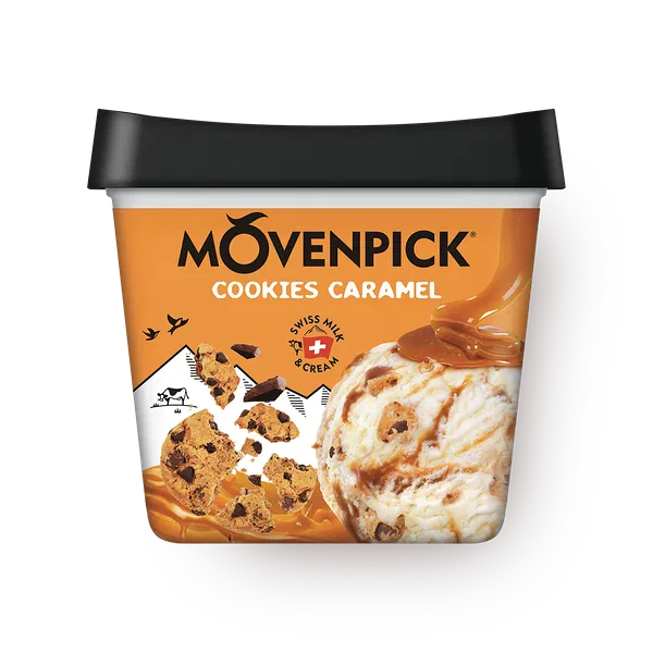 Мороженое Movenpick Cookies and Caramel