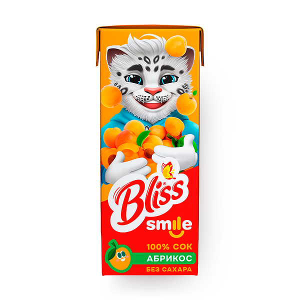 Сок яблоко-абрикос с мякотью восстановленный Bliss