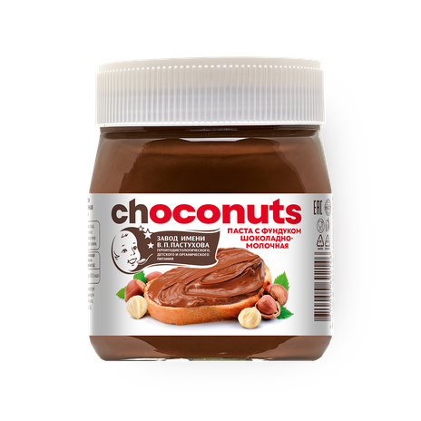 Паста шоколадно-молочная Choconuts с фундуком