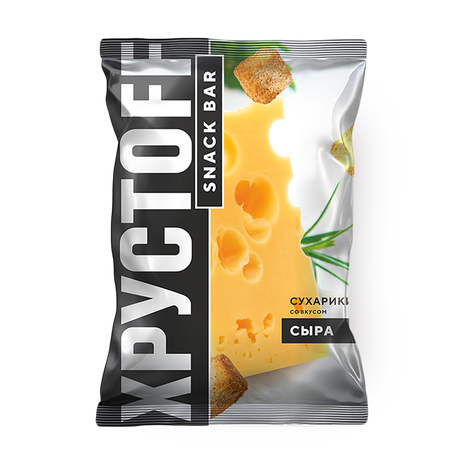 Хрустоff Сухарики Сыр солёные