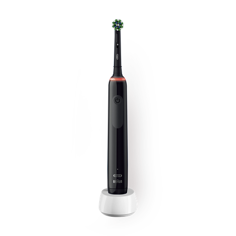 Электрическая зубная щётка Oral-B Pro 3 3500 и дорожный футляр, чёрный
