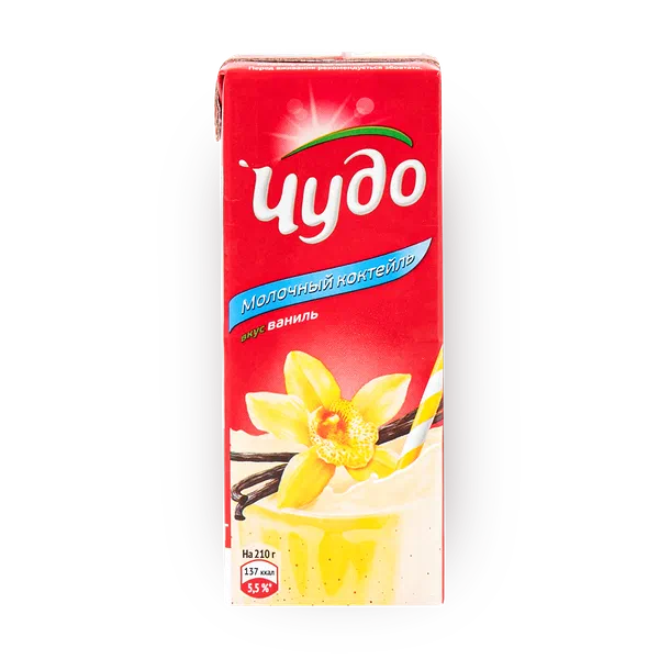 Коктейль молочный «Чудо» ваниль