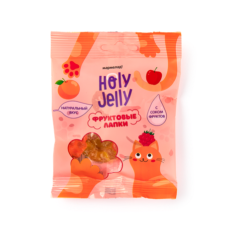 Мармелад жевательный Holy Jelly Фруктовые лапки