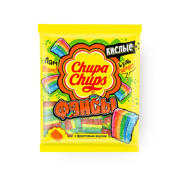 Мармелад жевательный Chupa Chups Кислые фансы
