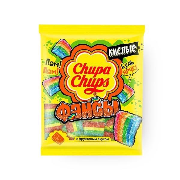 Мармелад жевательный Chupa Chups Кислые фансы