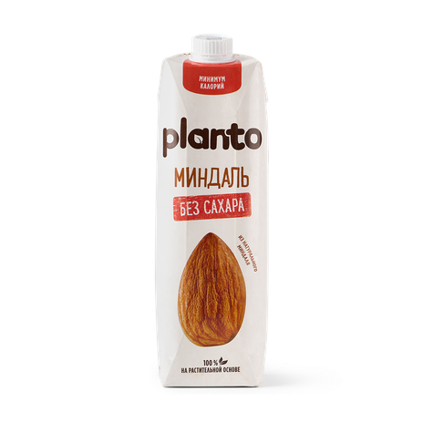 Напиток миндальный Planto без сахара 1,2%