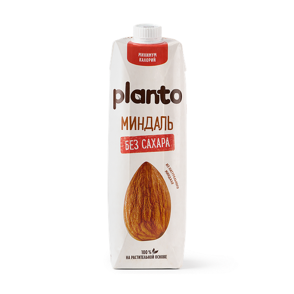 Напиток миндальный Planto без сахара 1,2%