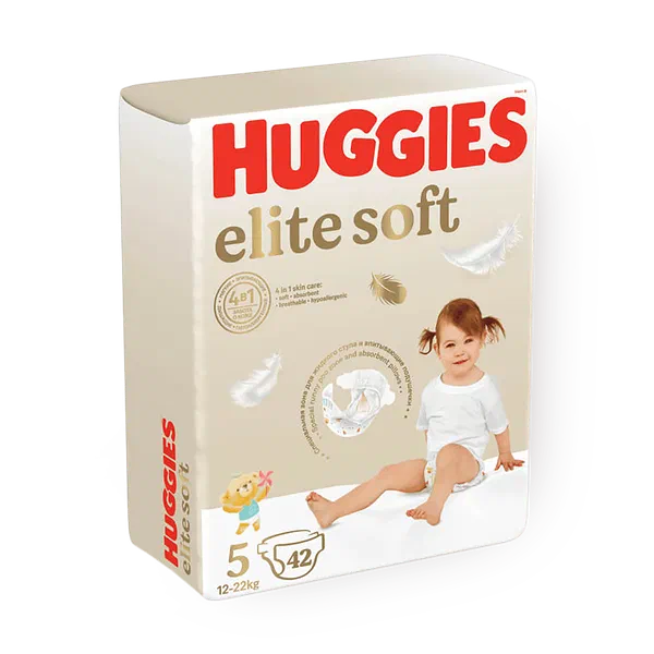 Подгузники Huggies Elite Soft 5