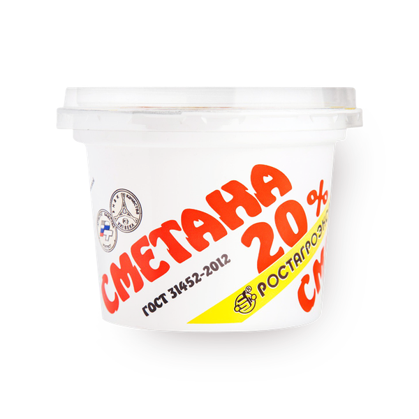 Сметана 20% «Ростагроэкспорт»