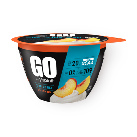 GO thick yogurt peach 0% fat