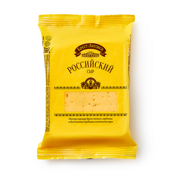Сыр Российский «Брест-Литовск» 50%