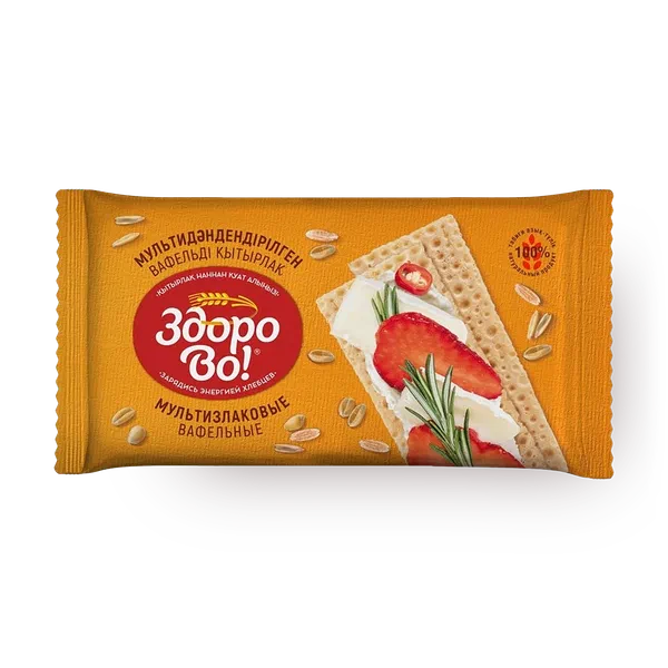 Хлебцы мультизлаковые вафельные «Здорово!»
