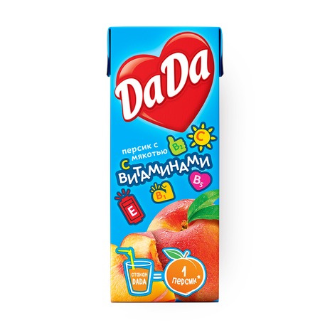 Сок персиковый DaDa