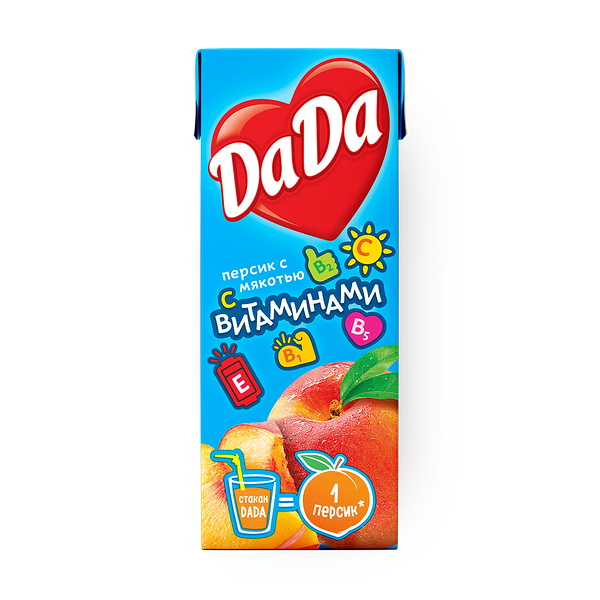 Сок персиковый DaDa