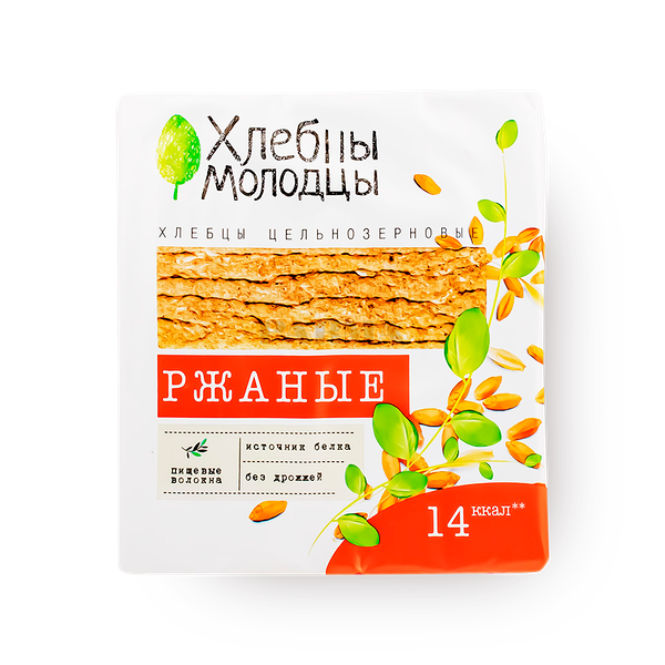 Хлебцы ржаные «Хлебцы Молодцы»
