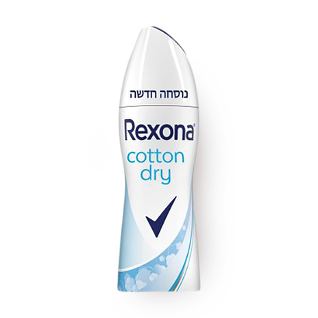 REXONA דאודורנט ספריי כותנה