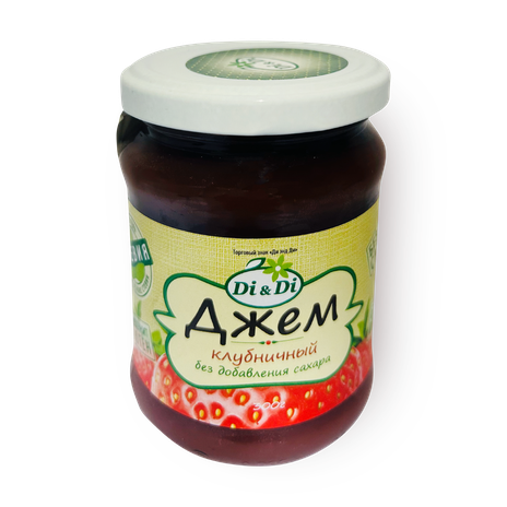 Джем Di&Di Клубничный без сахара
