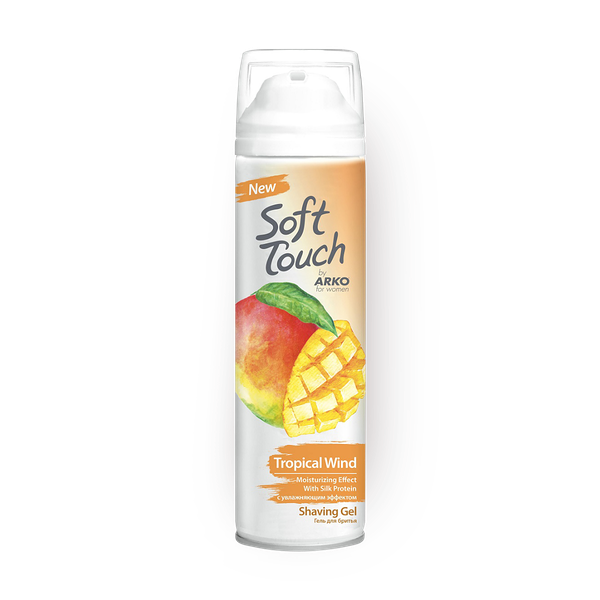 Гель для бритья женский Arko Soft Touch Tropical Wind