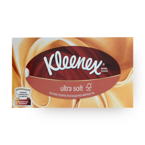 Салфетки бумажные Kleenex Ultra Soft