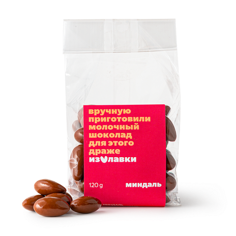 Конфеты молочные с миндалем «Из Лавки»
