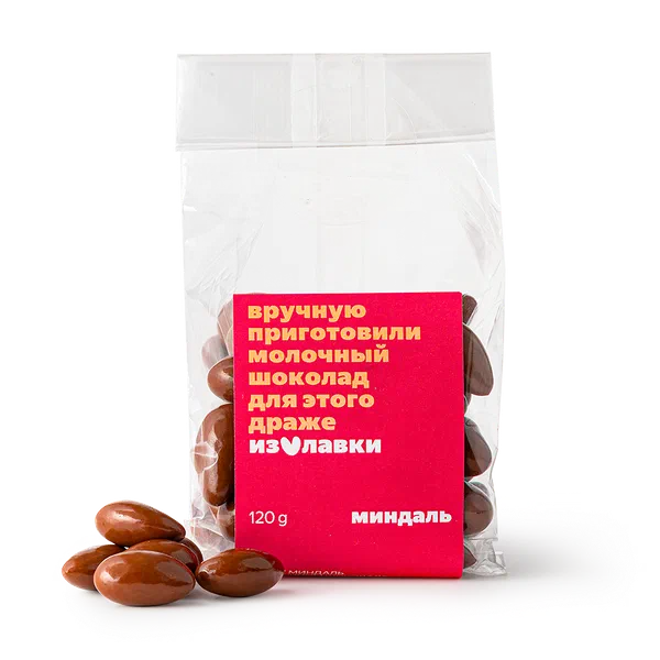 Конфеты молочные с миндалем «Из Лавки»