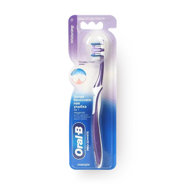 Зубная щетка Oral-B Pro 3D White Отбеливание 40