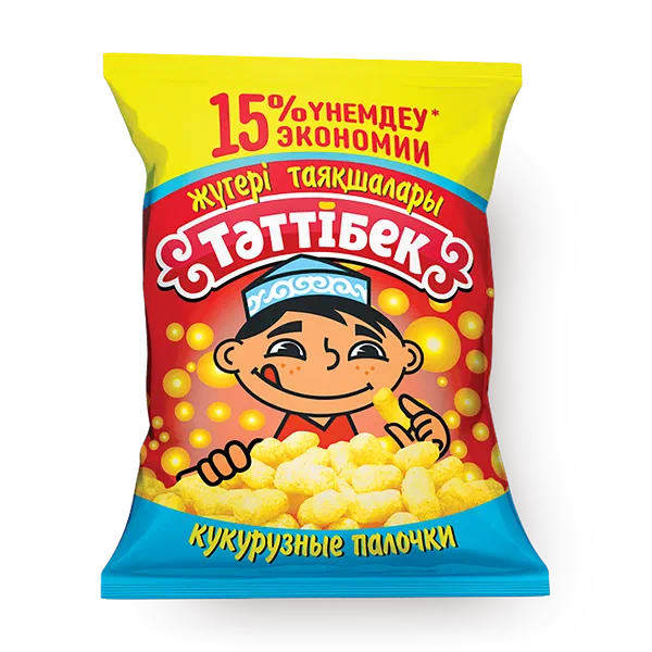 Кукурузные палочки Тәттібек «Сластёна»