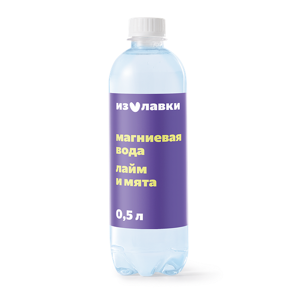 Напиток магниевый со вкусом лайма и мяты «Из Лавки» негазированный