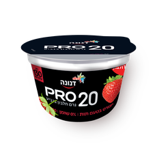 Danone Pro Strawberry yogurt 0%