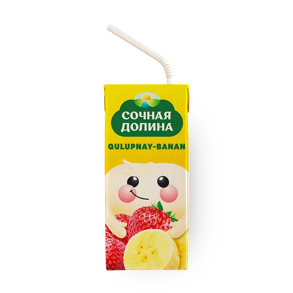 Напиток Бананово-клубничный «Сочная долина»