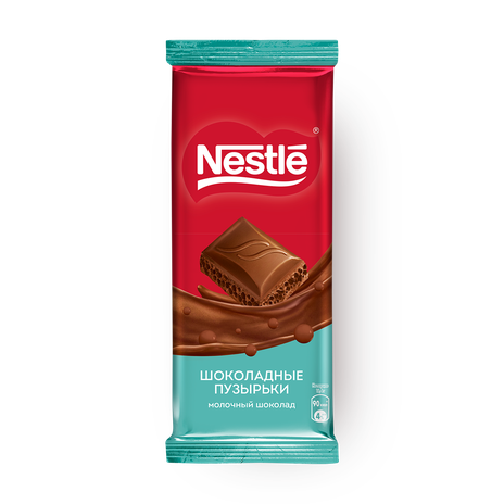 Шоколад молочный Nestle пористый
