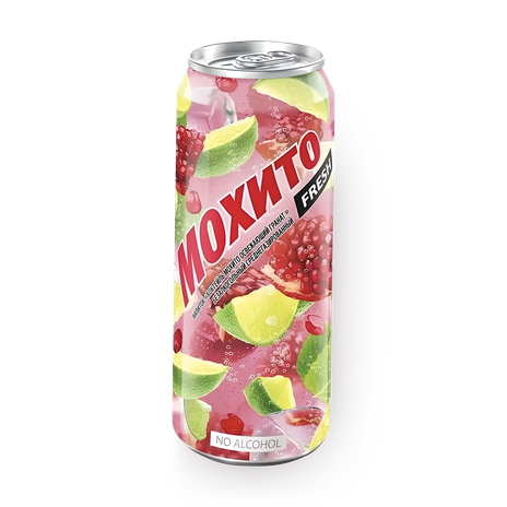 Напиток сокосодержащий Мохито «Очаково» Fresh гранат