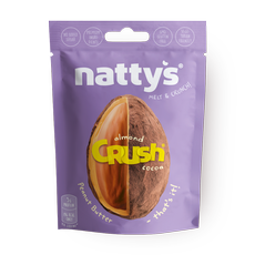 Драже Nattys Crush миндаль в арахи­совой пасте и какао