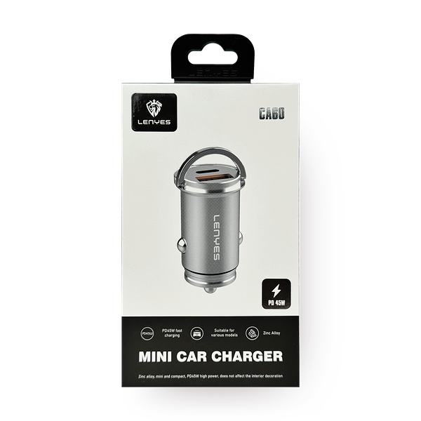 Зарядное устройство автомобильное Lenyes CA60 PD 45W