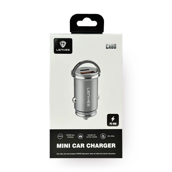 Зарядное устройство автомобильное Lenyes CA60 PD 45W