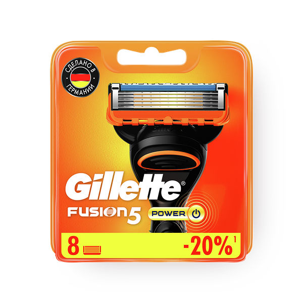 Кассеты Gillette Fusion 5 Power