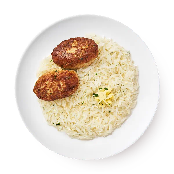 Котлеты куриные с рисом Damdala